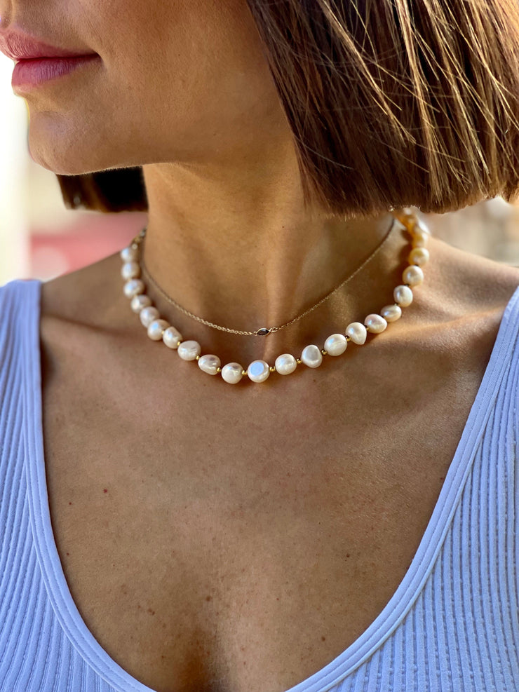 Hallie Pearl Necklace