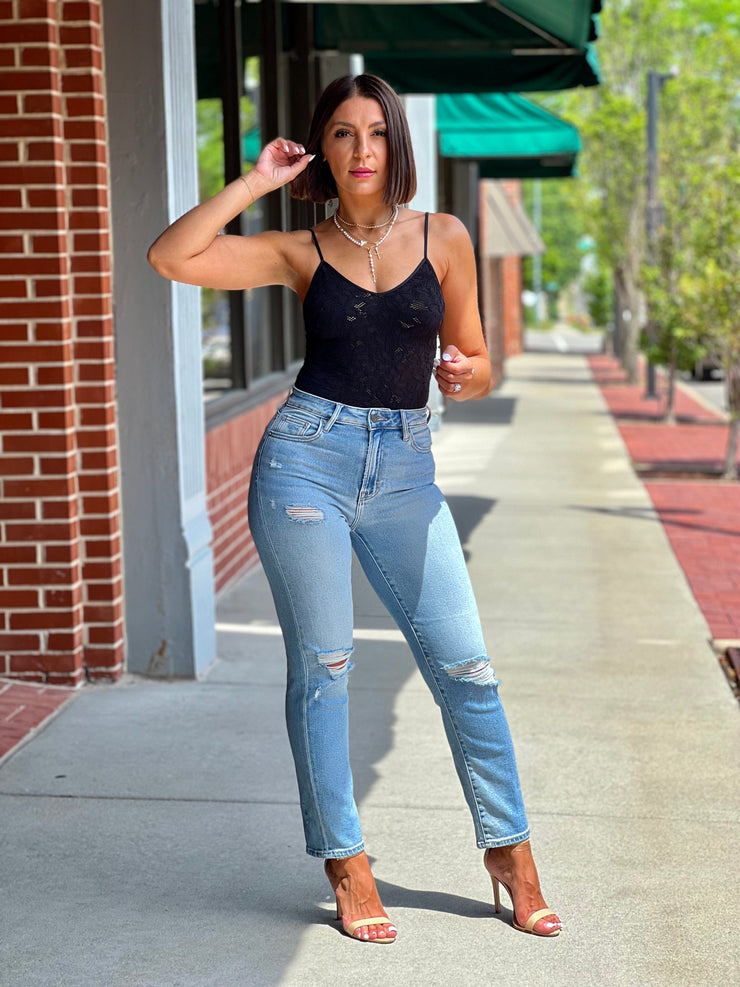 Lacey Bodysuit (Black)