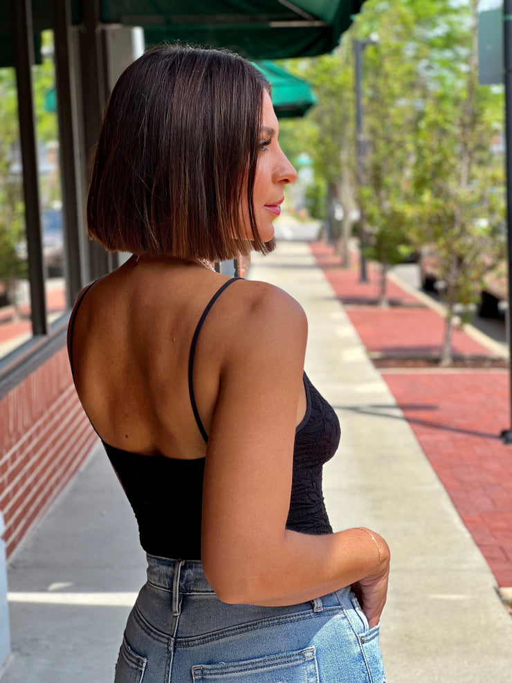 Lacey Bodysuit (Black)