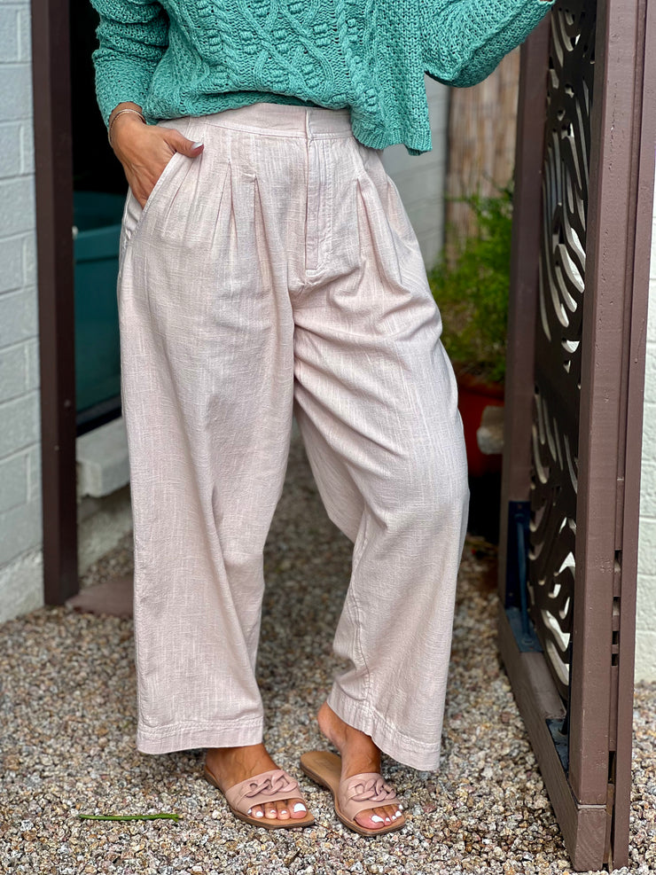 Lotta Love Linen Trouser by Free People