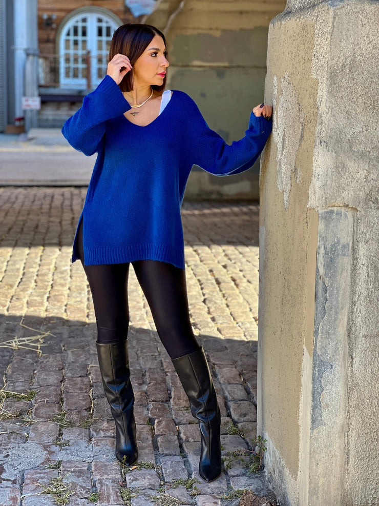 Modern V-neck Sweater by Z Supply - theClothesRak