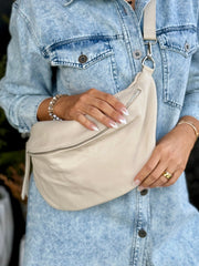 Nicoletta Leather Sling Bag - theClothesRak