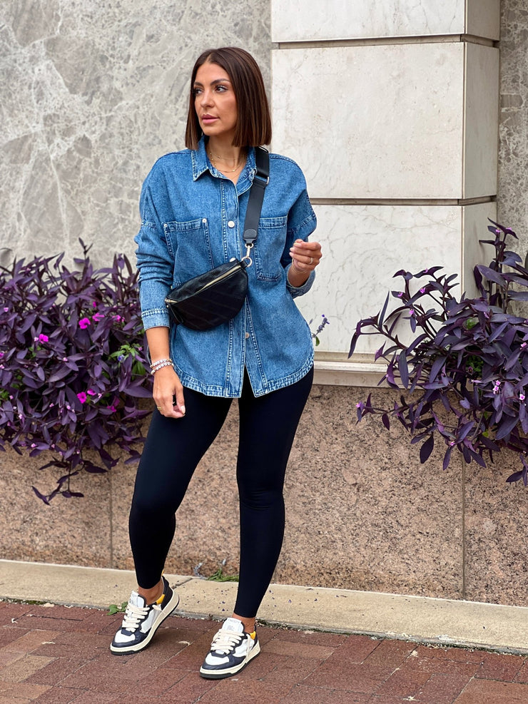 Ollie Denim Shirt - theClothesRak