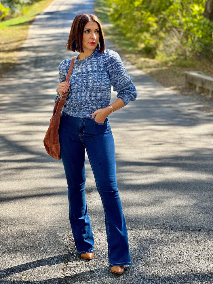 Polly Denim Look Sweater by Z Supply - theClothesRak