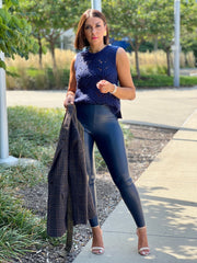 Tullia Sweater Vest (Navy) - theClothesRak